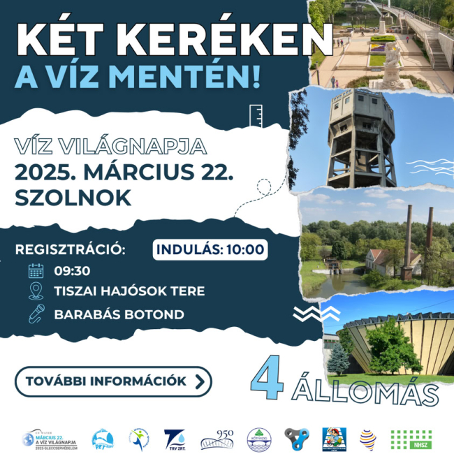 Két keréken a víz mentén!