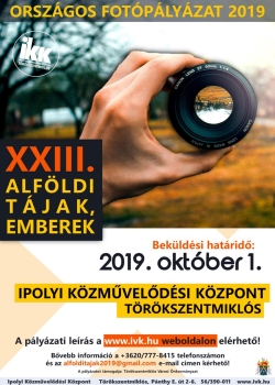 XXIII Alföldi Tájak, Emberek országos fotópályázat 2019.