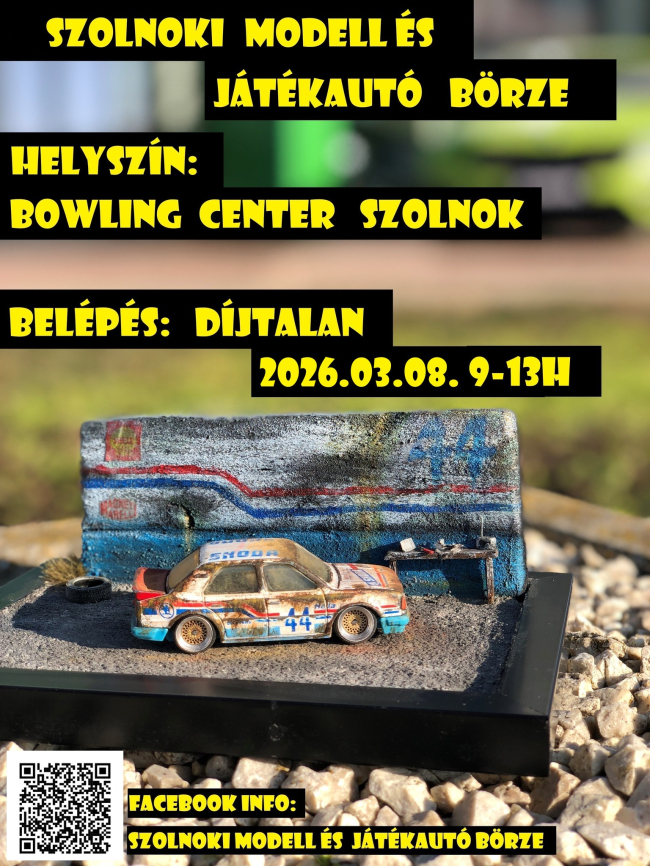 Szolnoki modell és játék börze Szolnoki modell és játék börze